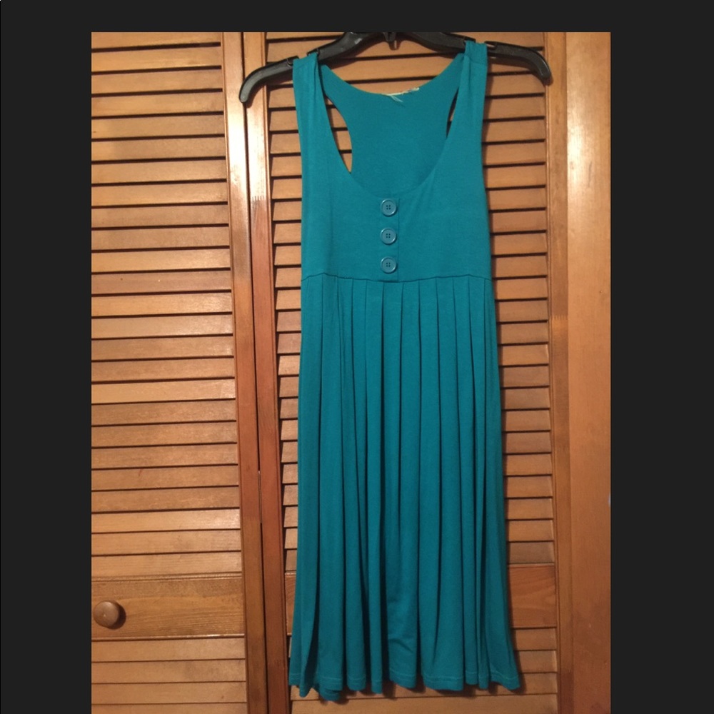Turquoise dress